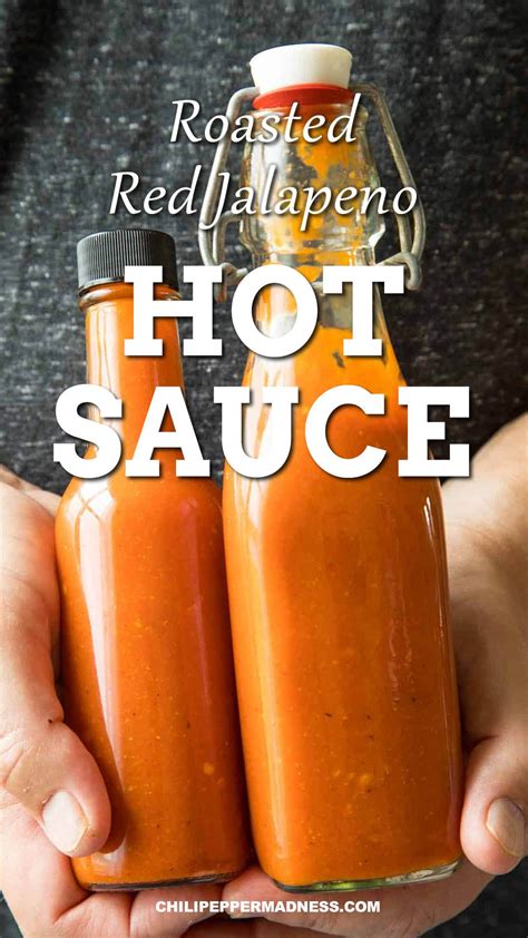 Roasted red jalapeno hot sauce – Artofit