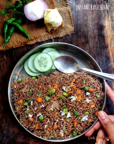 INSTANT RAGI SEVAI / RAGI SEMIYA / RAGI VERMICELLI UPMA