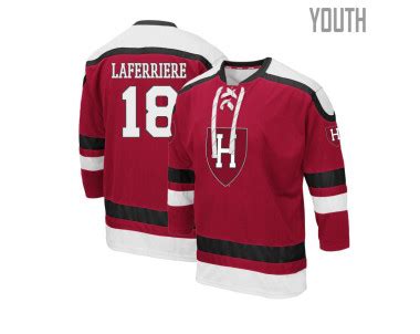 Alex Laferriere Harvard Crimson Jersey, Harvard Alex Laferriere Hockey ...