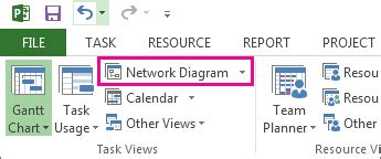 Create a Network Diagram in Project desktop - Microsoft Support