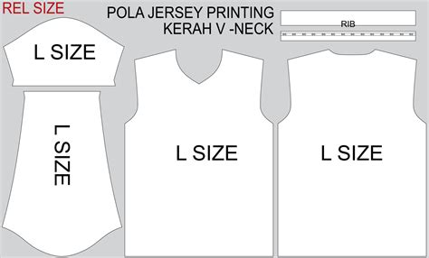 PATTREN POLA JERSEY PRINTING V-NECK 11855471 Vector Art at Vecteezy