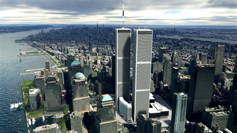 Someone made the WTC Twin Towers for MSFS... - MSFS Addons