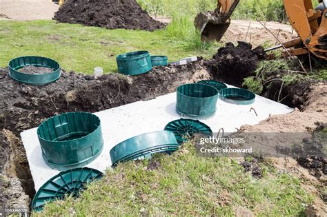 Mound Septic System Installation High-Res Stock Photo - Getty Images