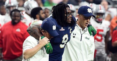 Notre Dame’s Jaylon Smith suffered a brutal leg injury against Ohio ...