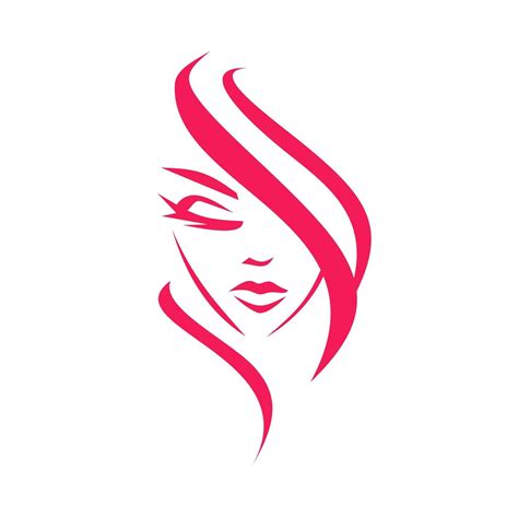 woman face logo 2530475 Vector Art at Vecteezy