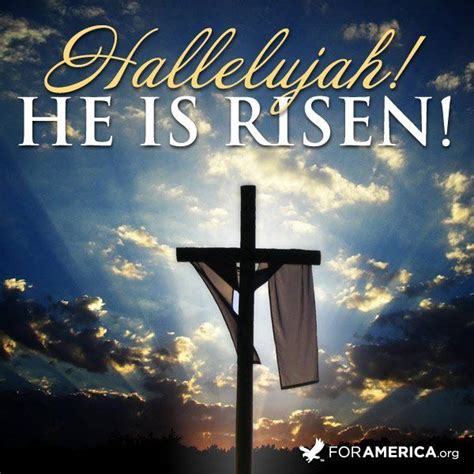 Hallelujah! He Is Risen! Pictures, Photos, and Images for Facebook ...