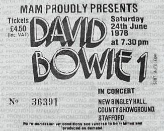 June 24-26, 1978 New Bingley Hall, Stafford, ENG | Concerts Wiki | Fandom