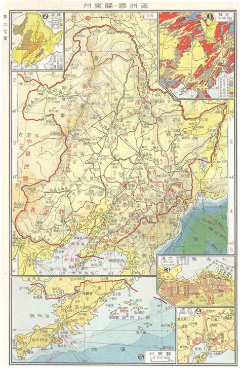 Manchuria China Map