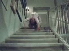 The Exorcist Spider Walk GIF - The Exorcist Spider Walk Upside Down - Discover & Share GIFs