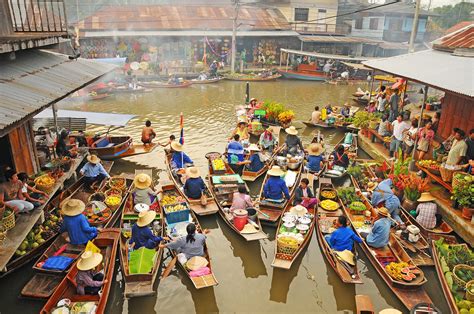 Damnoen Saduak Floating Market, Bangkok