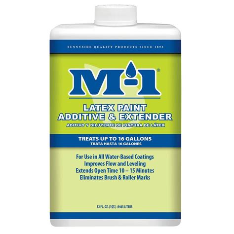 M-1 1-qt. Latex Paint Additive and Extender (6-Pack)-70332MC - The Home Depot