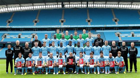 Manchester City Squad 2012-13 | Football Club Pictures