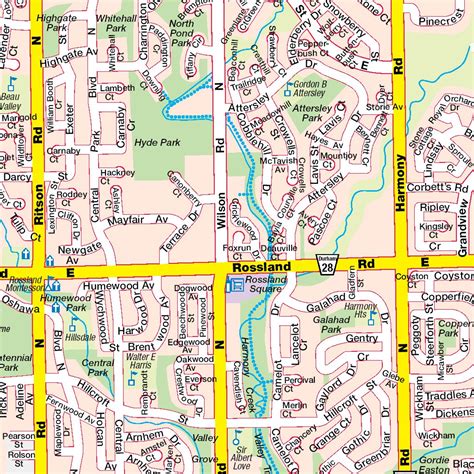 Oshawa, ON Map by Mapmobility Corp. | Avenza Maps