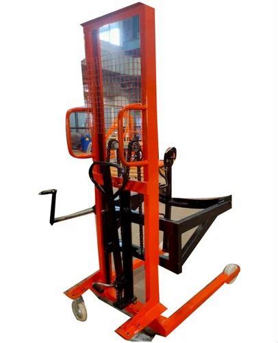 Hydraulic Drum Lifter at Rs 48000 | Drum Lifter in Greater Noida | ID: 2852631005391