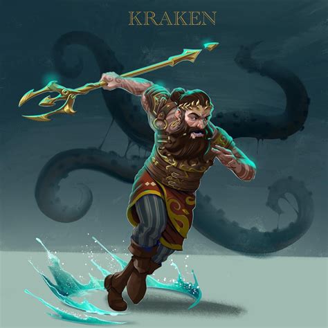 ArtStation - Kraken - My D&D Character