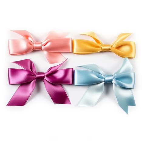 Premium AI Image | Colorful ribbons for a cure to breast cancer