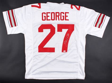 Eddie George Signed Ohio State Buckeyes Jersey (JSA COA) | Pristine Auction