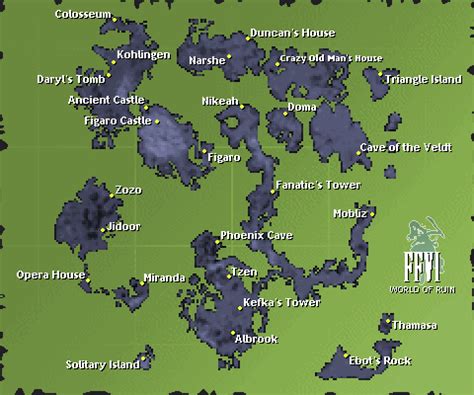 Ffvi World Map