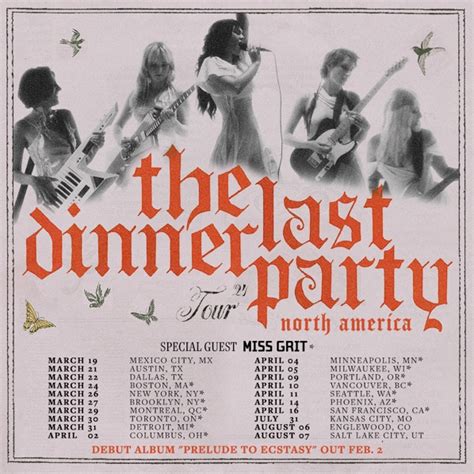 The Last Dinner Party Announce North American Tour Dates - #HAPPENS