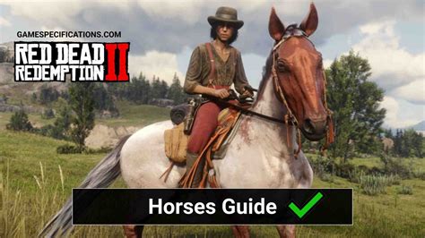 Red Dead Redemption 2 Horses: A Complete Guide - Game Specifications