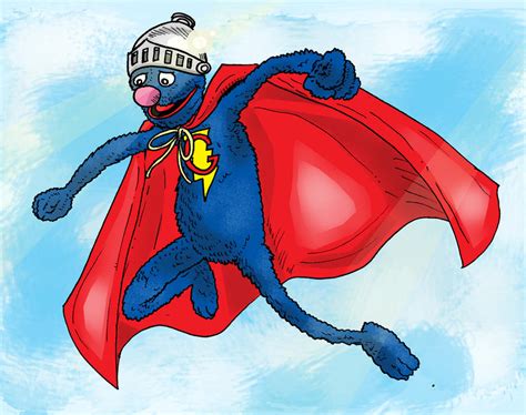 super grover by zekemachine on DeviantArt