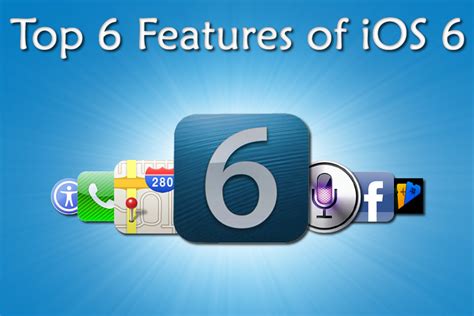 iOS 6 - Top 6 Features - MobilioDevelopment