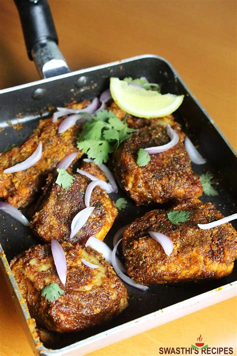 Amritsari Fish Recipe (Tawa Fish Fry) - Swasthi's Recipes