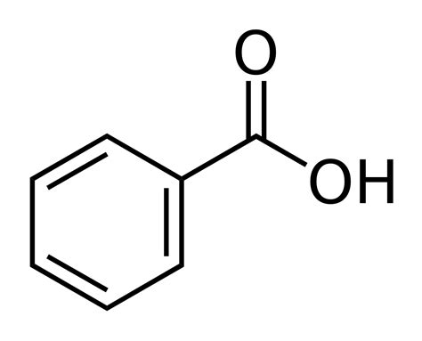 File:Benzoic acid.svg - Wikimedia Commons