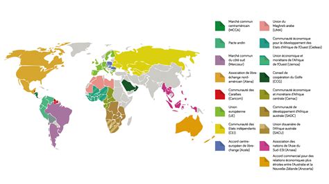 Carte économique Du Monde | My blog