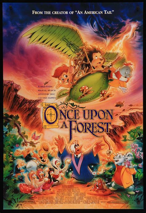 Once Upon a Forest (1993) Original One-Sheet Movie Poster - Original Film Art - Vintage Movie ...