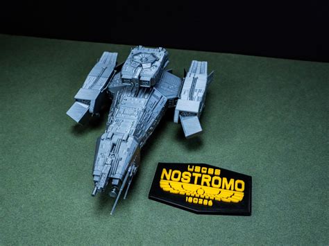 NOSTROMO Plastic Model Spaceship ALIEN Movie Spacecraft - Etsy Australia