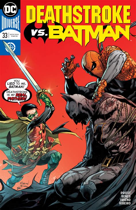 DC Comics Universe & Deathstroke #33 Spoilers: Deathstroke Vs. Batman ...