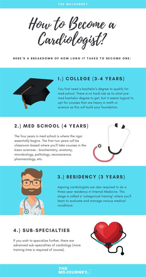 How To Become A Cardiologist - TheMDJourney in 2020 | Medical student ...