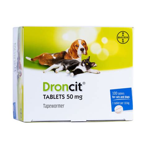 Droncit Tablets for Dogs & Cats - from £1.84 | Tapewormer | UK Pets