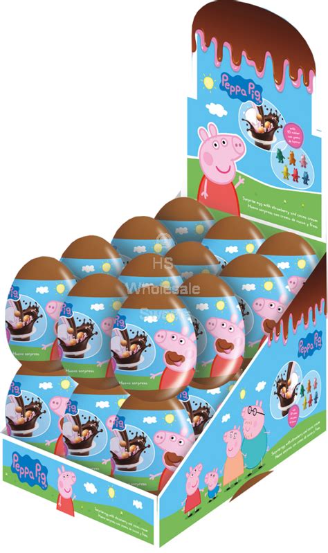 PEPPA PIG SURPRISE EGGS 24X20G