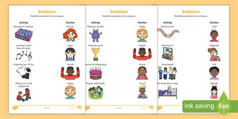 Feelings and Emotions Worksheets | Primary Resource | Twinkl