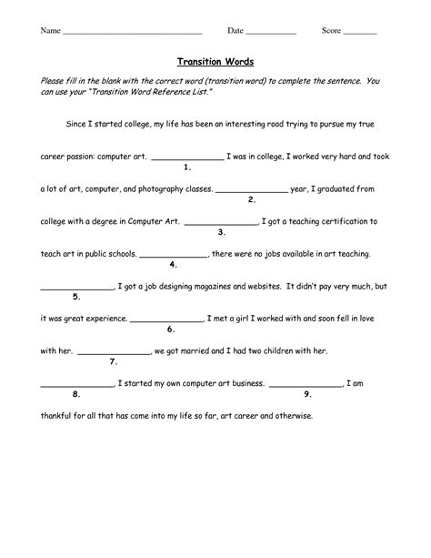 Word Worksheet Category Page 9 - worksheeto.com