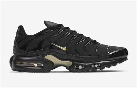 Nike TN Air Max Plus Black Metallic Gold DC4118-001 - Fastsole