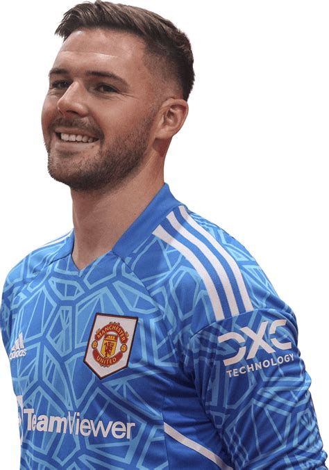 Jack Butland Manchester United football render - FootyRenders