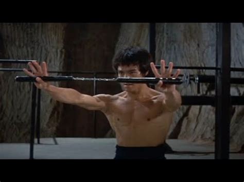 BRUCE LEE - NUNCHAKU skills - enter the dragon - YouTube