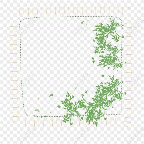 Twig Border PNG White Transparent And Clipart Image For Free Download ...