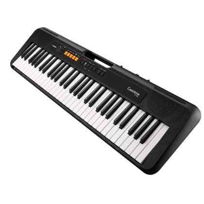 Casio CT-S100 61 Key Casiotone Electric Keyboard Intermediate Package Music Piano (CTS100 CT ...