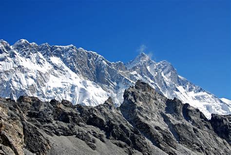 Kongma La 10 Nuptse South Face, Lhotse West Face, Lhotse South Face, Lhotse Shar, And Shartse