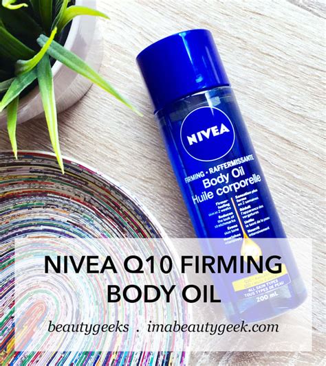 NIVEA Q10 FIRMING BODY OIL - Beautygeeks