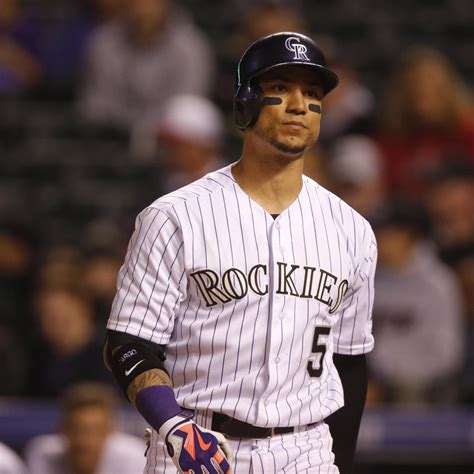 Carlos Gonzalez Injury: Updates on Rockies Star's Knee and Return ...