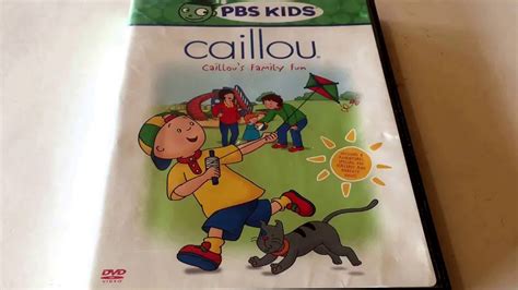 Caillou * Caillou's Family Fun * Animated Cartoon * DVD Movie ...