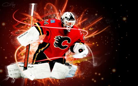 NHL Wallpapers - Miikka Kiprusoff Calgary Flames 2560x1600 wallpaper