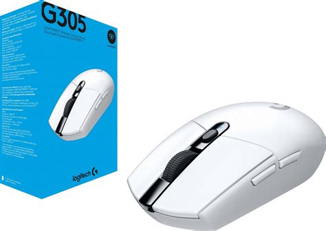 Logitech G305 LIGHTSPEED Wireless Gaming Mouse, Hero 12K Sensor, 12,000 DPI, Lightweight ...