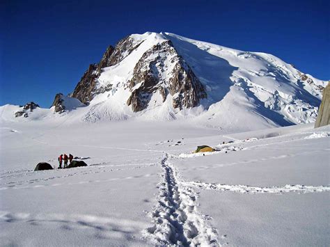 Mont Blanc's glacier protects, rather than erodes