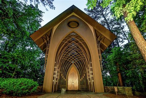 The Bella Vista Arkansas Mildred B. Cooper Memorial Chapel Photograph by Gregory Ballos - Fine ...